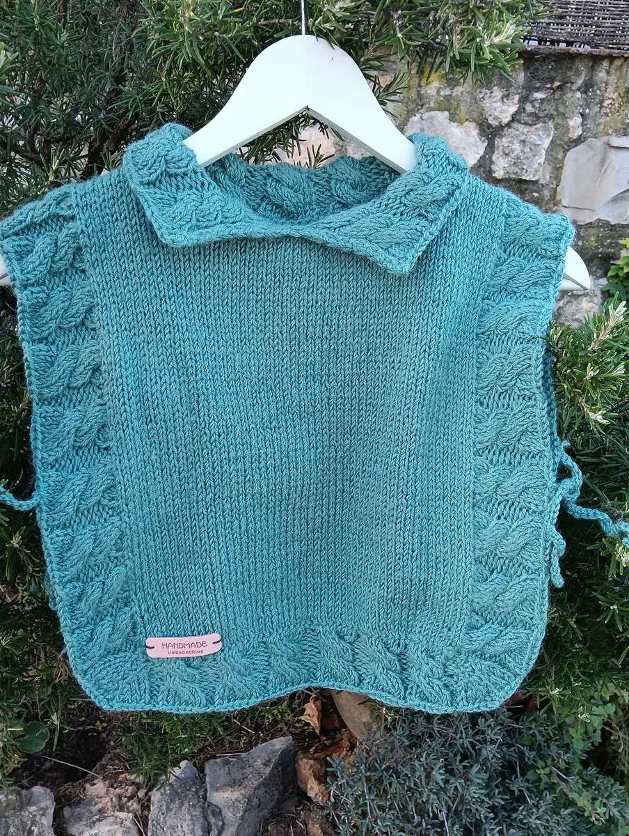 Chalequito verde jade